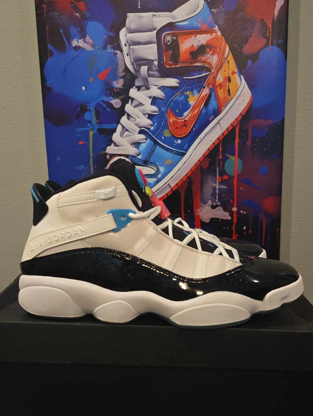 Size 12 - Air Jordan 6 Rings South Beach